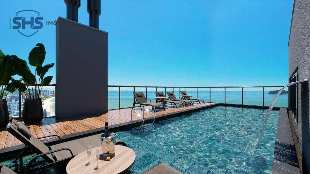 Apartamento com 3 suítes, VISTA MAR, à venda, 120 m por R$ 1.320.000 - Centro - Balneário Piçarras/SC