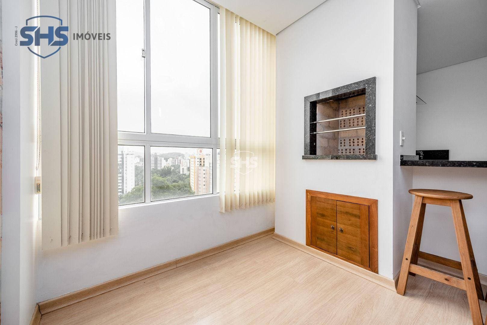 Apartamento com 1 dormitório para alugar, 44 m por R$ 2.545,00/mês - Centro (Blumenau) - Blumenau/SC