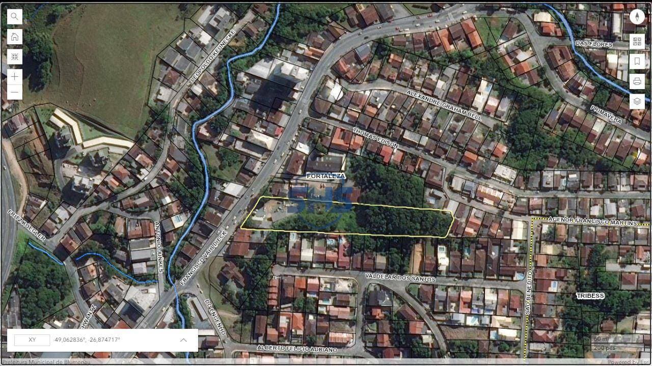 Terreno à venda, 7062 m por R$ 2.700.000,00 - Fortaleza - Blumenau/SC