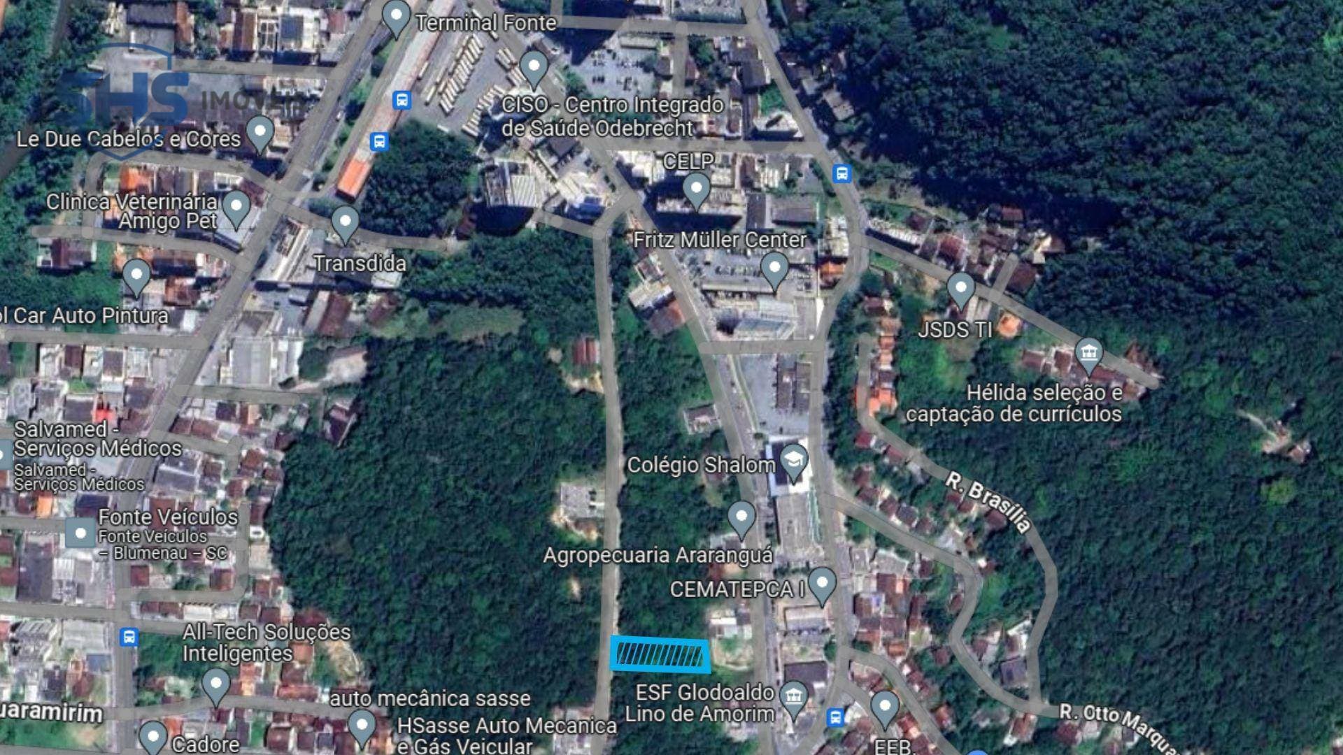 Terreno à venda, 1387 m por R$ 350.000,00 - Garcia - Blumenau/SC