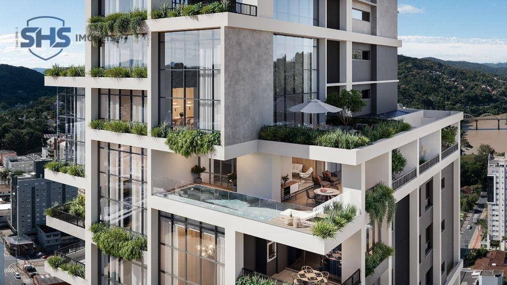 Apartamento à venda, 208 m por R$ 3.069.018,37 - Ponta Aguda - Blumenau/SC