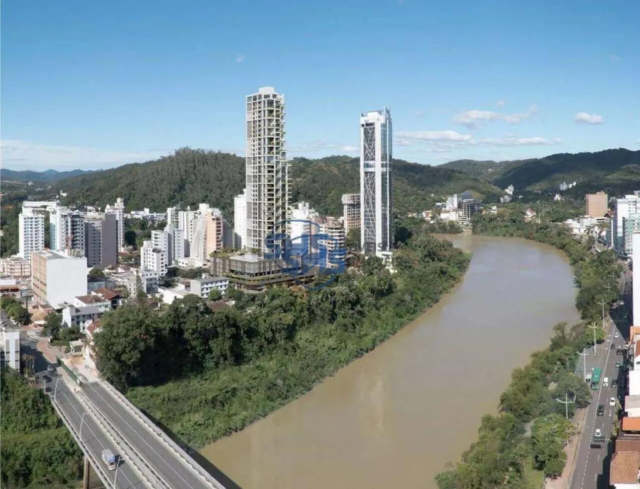 Apartamento com 3 dormitórios à venda, 208 m por R$ 3.300.000,00 - Ponta Aguda - Blumenau/SC