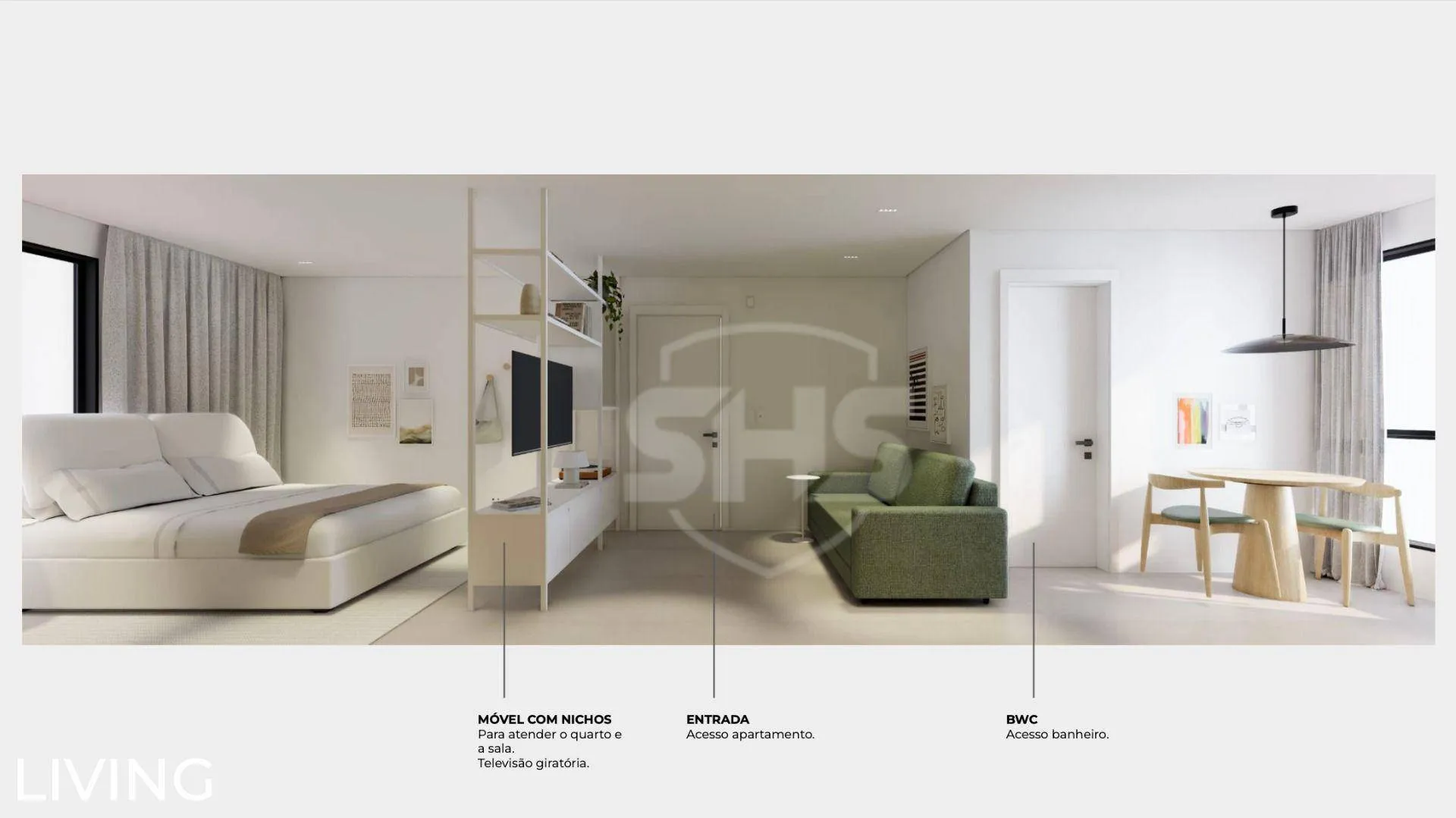 Apartamento com 1 dormitório à venda, 34 m por R$ 499.000,00 - Centro (Blumenau) - Blumenau/SC