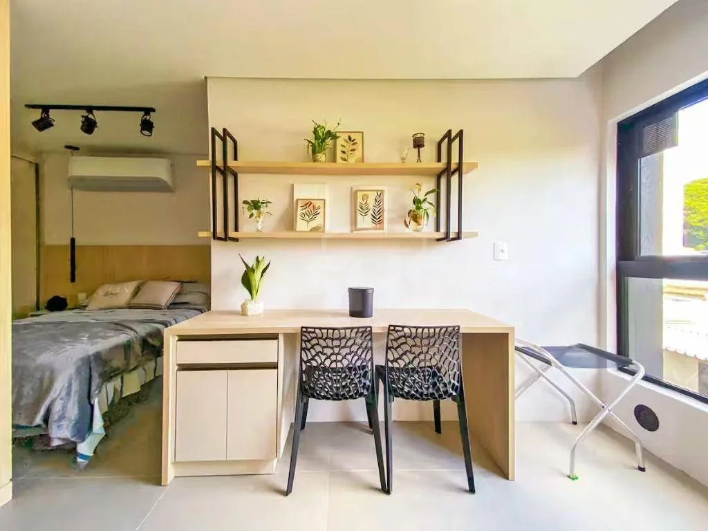 Apartamento com 1 dormitório para alugar, 27 m por R$ 3.070,18/mês - Centro (Blumenau) - Blumenau/SC