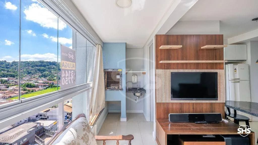 Apartamento com 2 dormitórios para alugar, 73 m por R$ 2.900,00/mês - Velha - Blumenau/SC