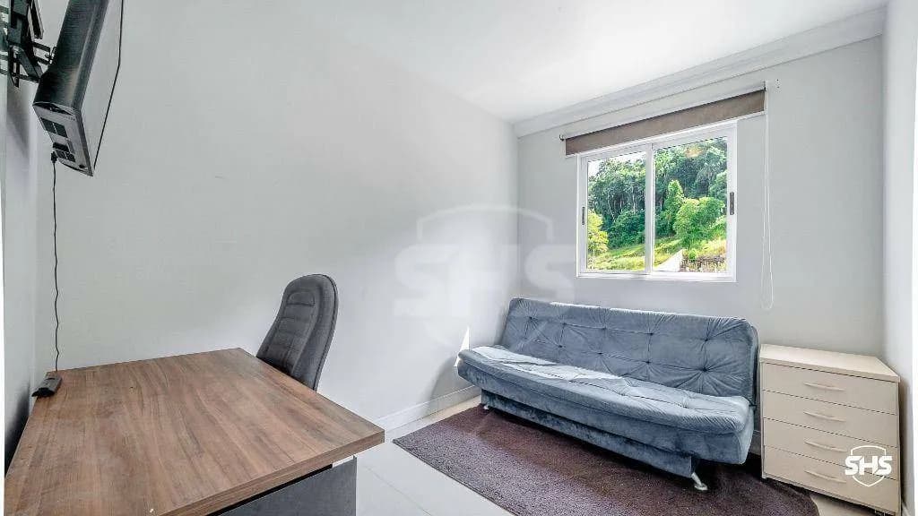 Apartamento com 2 dormitórios para alugar, 51 m por R$ 2.715,16/mês - Passo Manso - Blumenau/SC