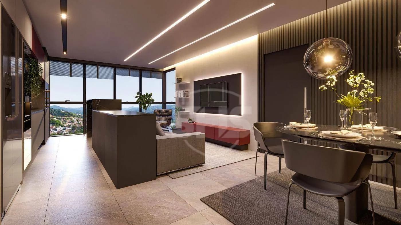 Apartamento com 3 dormitórios à venda, 106 m por R$ 1.200.000,00 - Vila Formosa - Blumenau/SC - foto 1