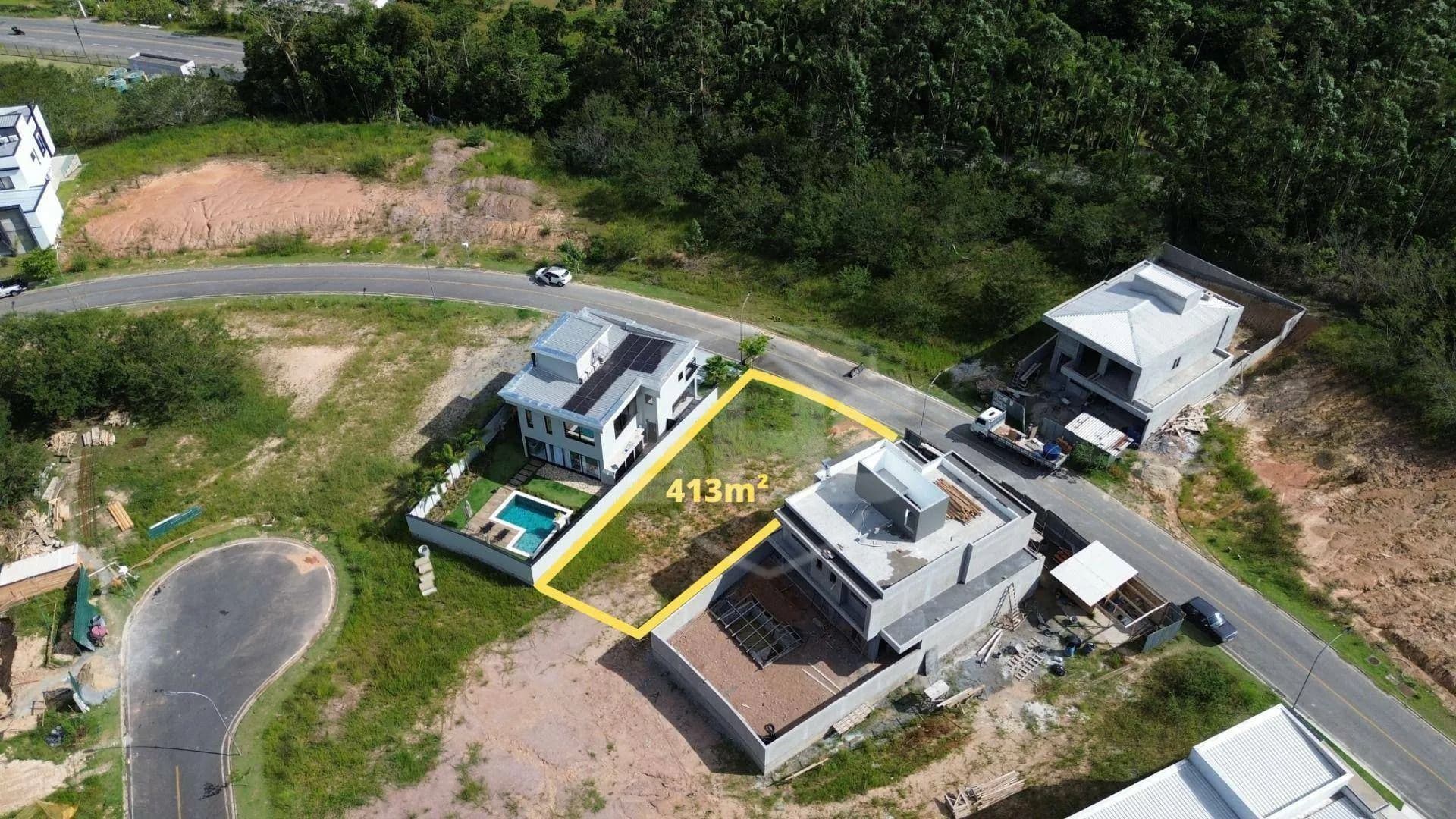 Terreno à venda, 413 m por R$ 370.000,00 - Ponta Aguda - Blumenau/SC