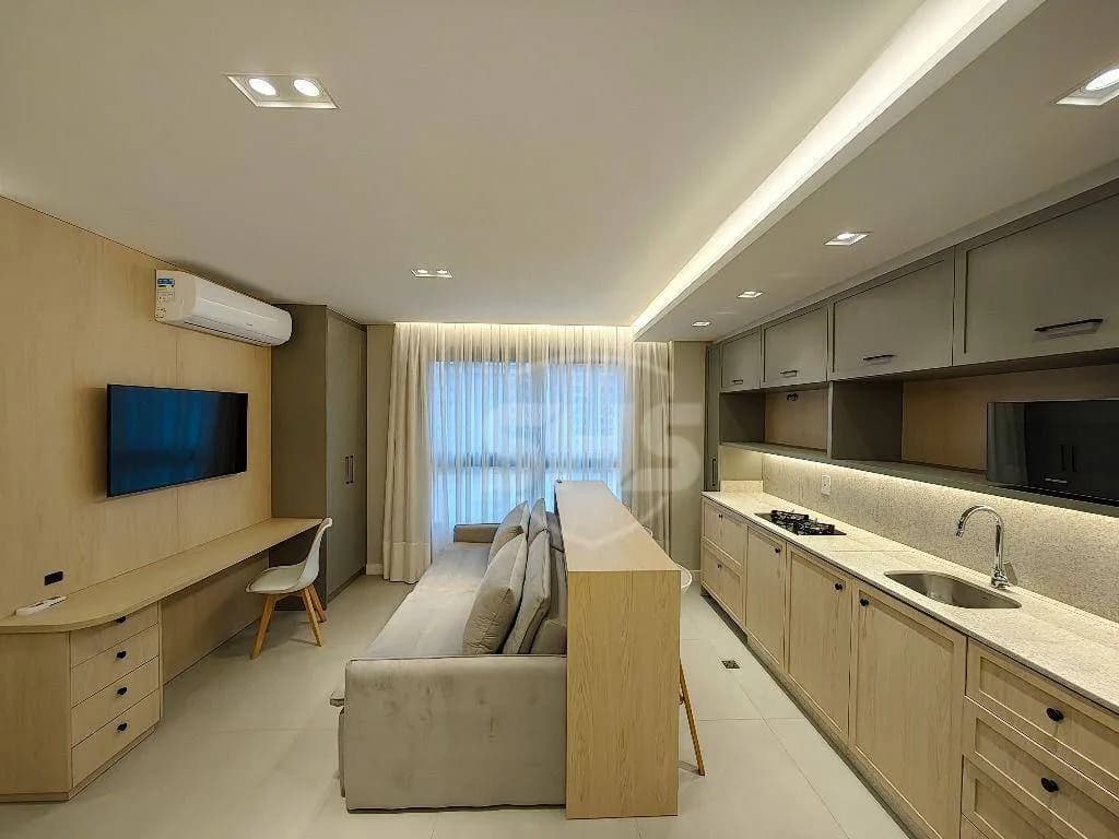 Apartamento com 1 dormitório para alugar, 34 m por R$ 3.510,00/mês - Velha - Blumenau/SC