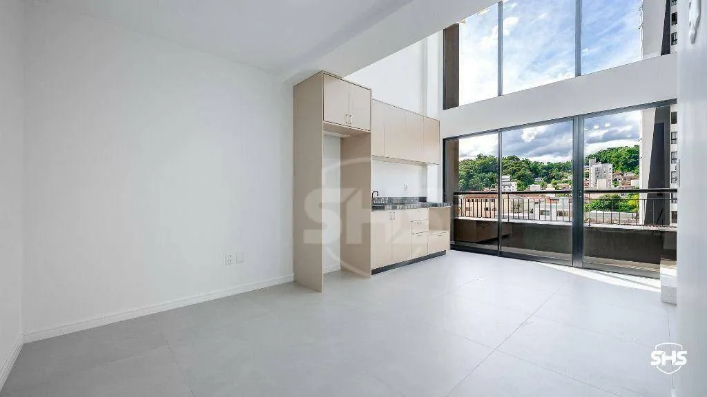 Apartamento com 1 dormitório para alugar, 46 m por R$ 3.266,45/mês - Vila Nova - Blumenau/SC