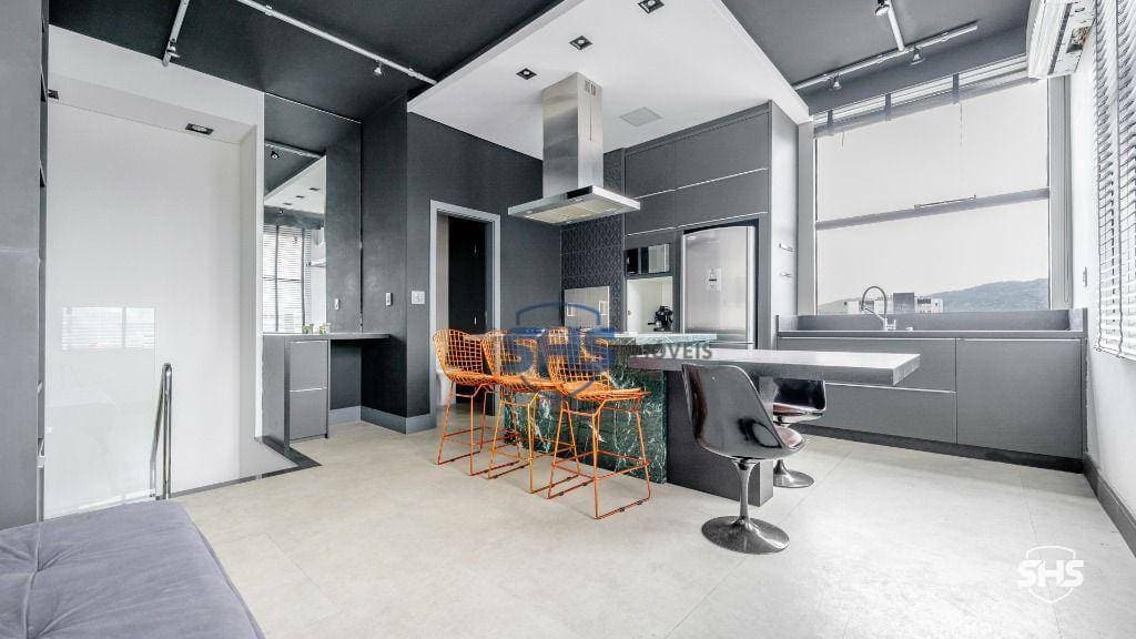 Apartamento com 1 dormitório para alugar, 120 m por R$ 4.354,12/mês - Centro (Blumenau) - Blumenau/SC